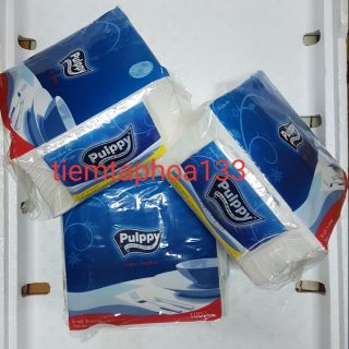 Combo 10 gói khăn giấy ăn Pulppy vuông