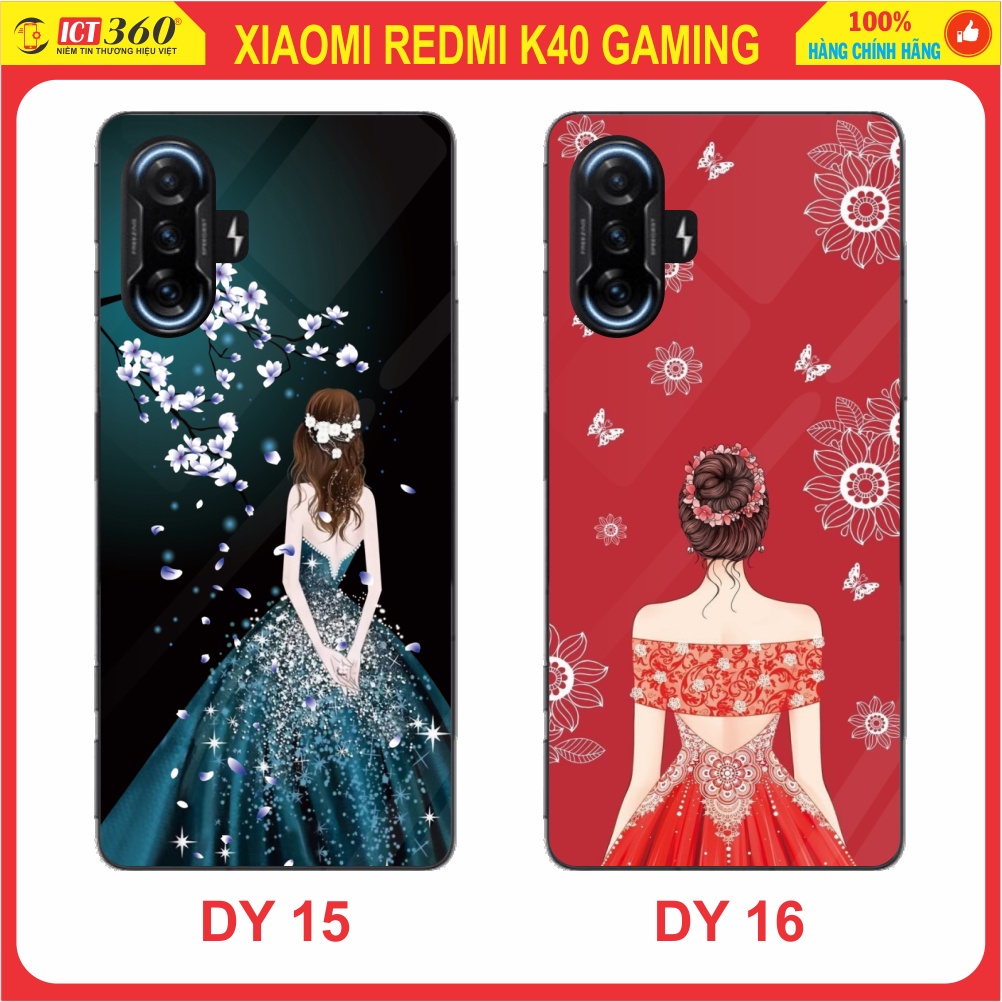 Ốp lưng kính XIAOMI Redmi K40 Gaming - Nhận in ảnh theo yêu cầu