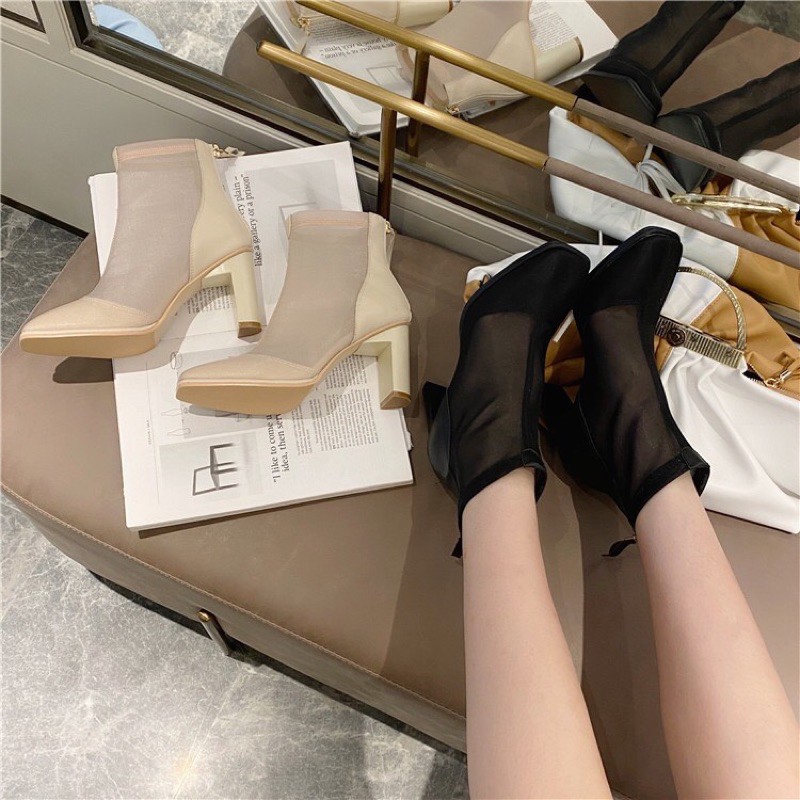 Bốt lưới cổ thấp