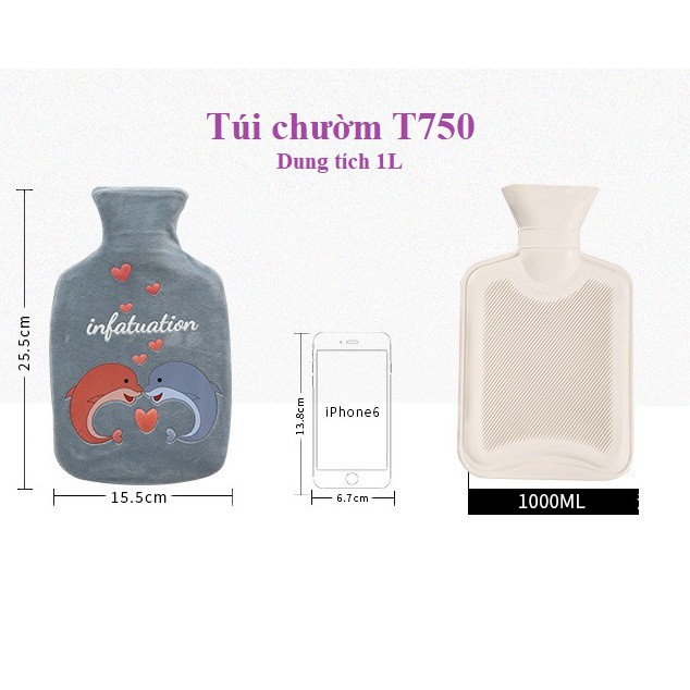 Túi chườm dung tích 1L T750