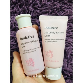 Bộ chăm sóc da innisfree hồng