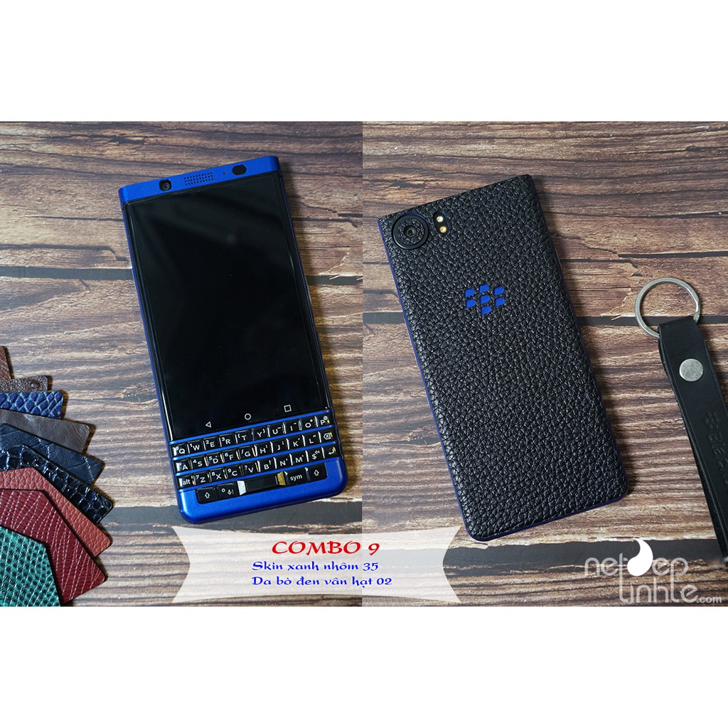 Combo dán da + skin BlackBerry Keyone 9 - D09 - S35