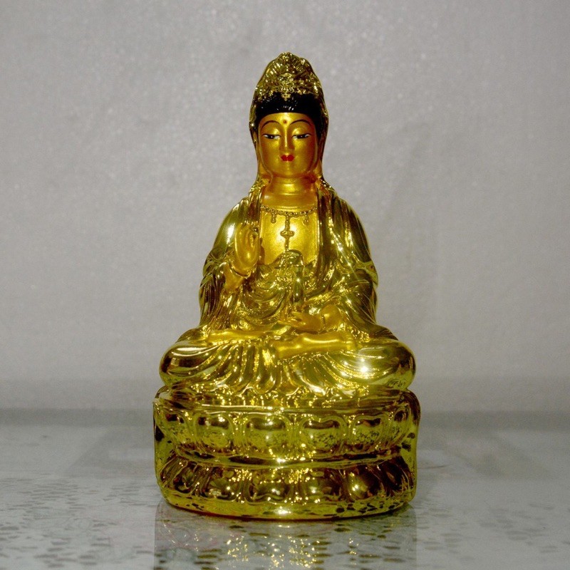 Tượng ngài quan thế âm Bồ tát cao 15cm