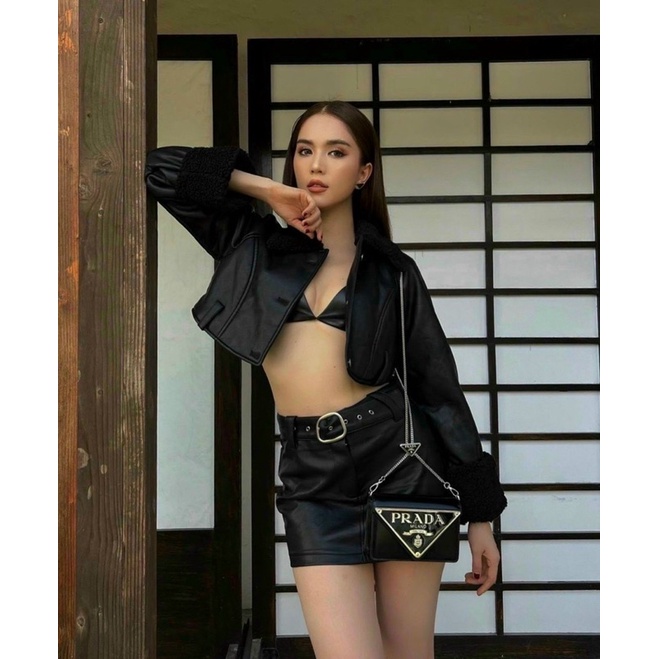 Túi xách pra da ngọc trinh hót hít