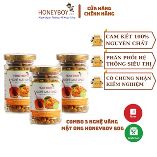 BỘ 3 NGHỆ MẬT ONG HONEYBOY 80g