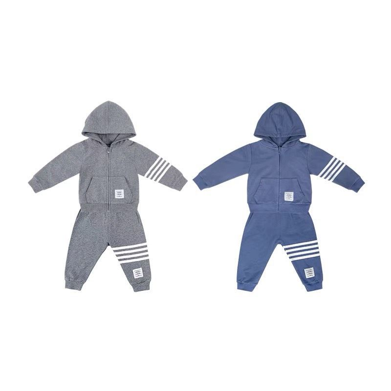 BỘ NỈ BÔNG 3 SỌC CHO BÉ