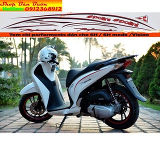 [HÀNG ĐẸP] -  🌴🌴Tem chỉ PEFORMENT lắp sh, sh mode, vision 🌴🌴