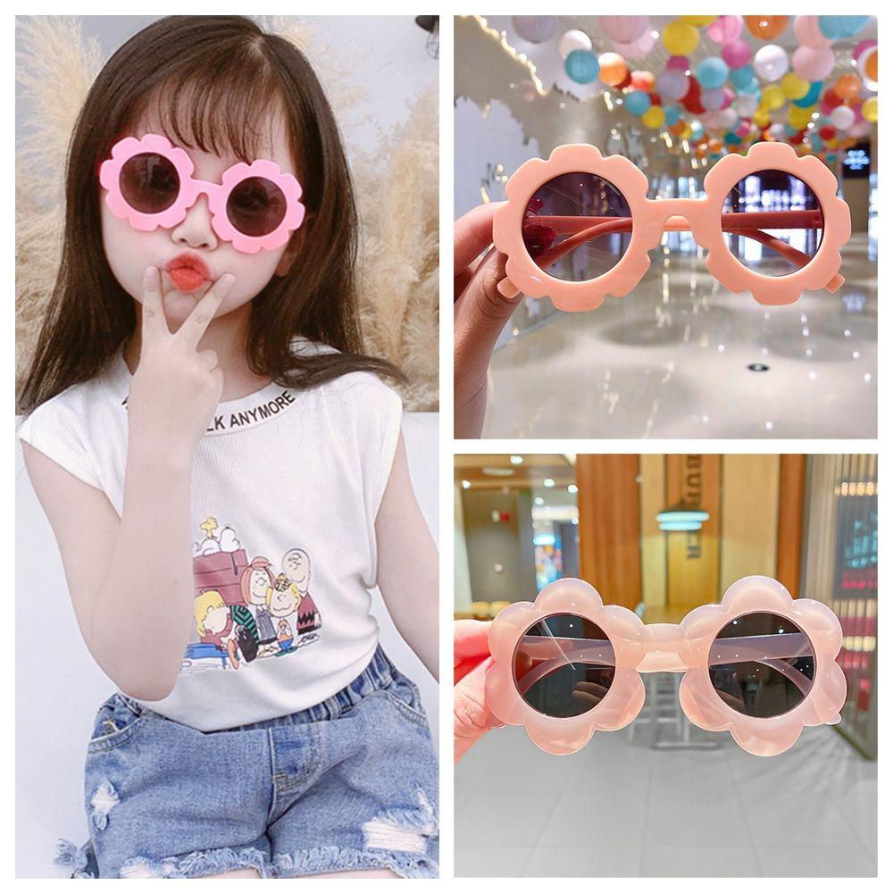 Kính Mát Chống Tia UV In Họa Tiết Hoạt Hình Đáng Yêu Cho Bé