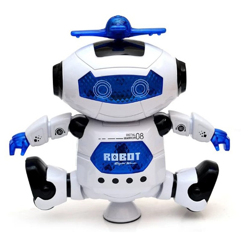 Robot biết nhảy và biết hát xoay 360 độ