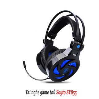 🎧 Tai nghe game thủ Soyto SY855 Giả lập 7.1 1 vừa Mic vừa Headphone chuyên dùng - kết nối cổng USB