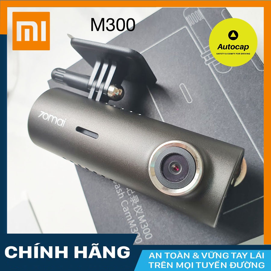 Camera hành trình ô tô Xiaomi 70mai M300  + KM thẻ nhớ 32/64/128GB Class 10