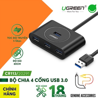 Mua BỘ CHIA 4 CỔNG USB 3.0 UGREEN 20290 - HUB 1-4 USB 3.0 UGREEN 20290