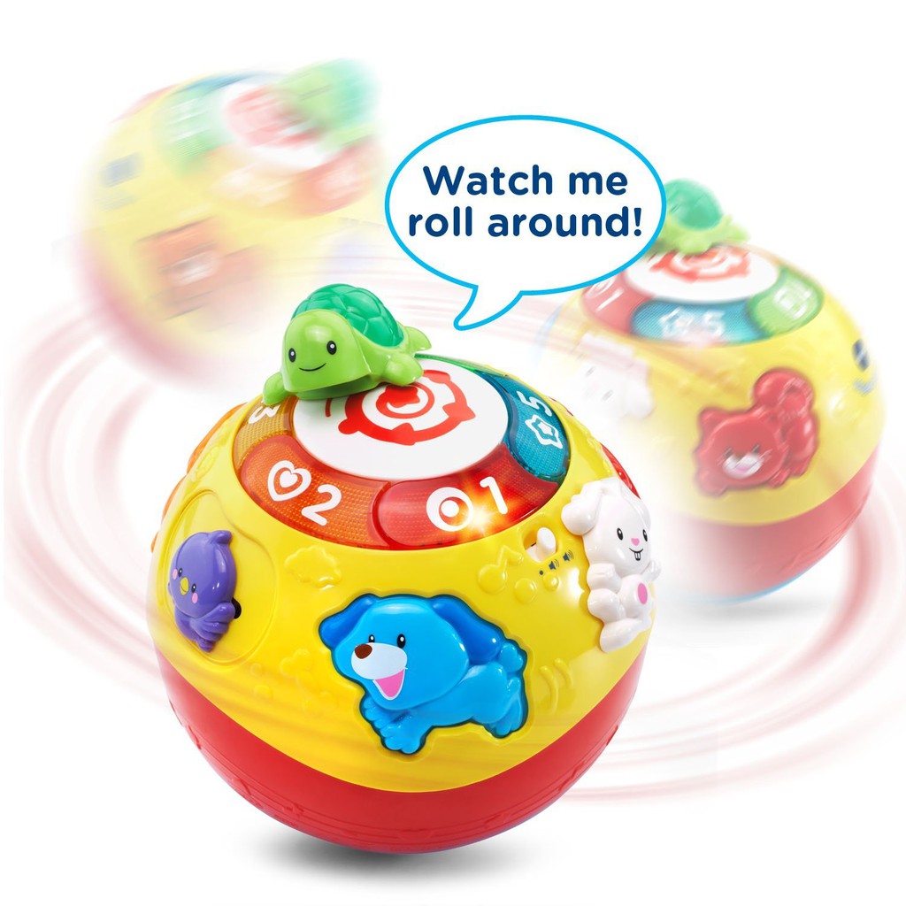 Đồ Chơi Trẻ Em Vtech - 80-184903 Bright Lights Ball - Bóng Nhựa Xoay