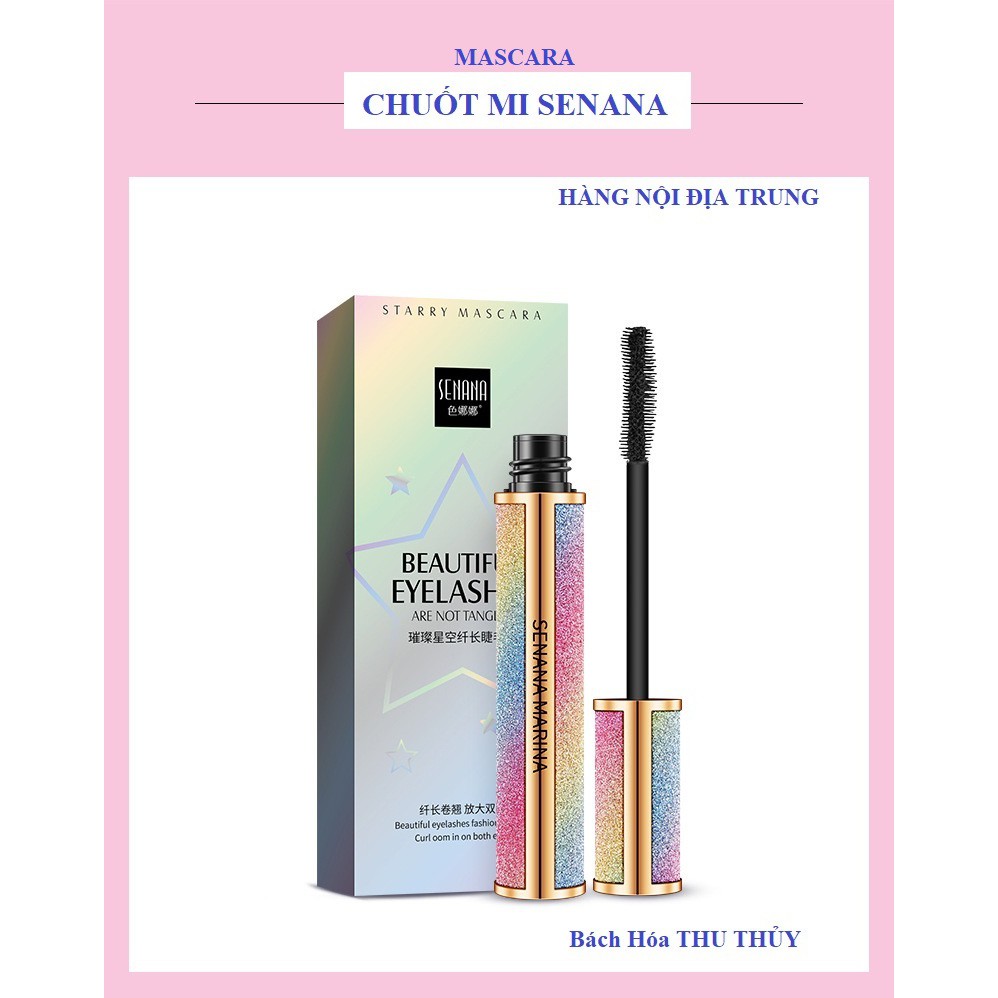 [FREE SHIP 50K] Mascara chuốt mi SENANA hàng nội địa Trung mi dài, mi cong, chống nước không lem [HÀNG NỘI ĐỊA TRUNG]