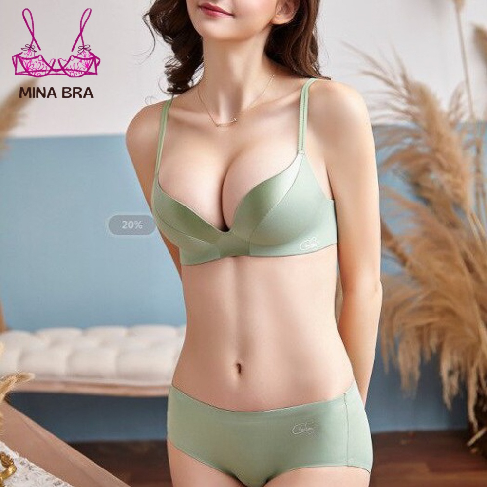 Áo Lót Đúc Su Siêu Nâng Đẩy Cao Cấp Thời Trang MINABRA Áo Ngực Không Gọng, Chuẩn Form SD07 | BigBuy360 - bigbuy360.vn