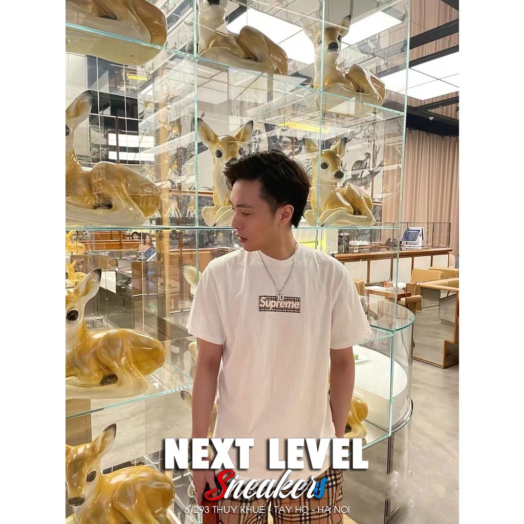 Áo tee Supreme x Burbe