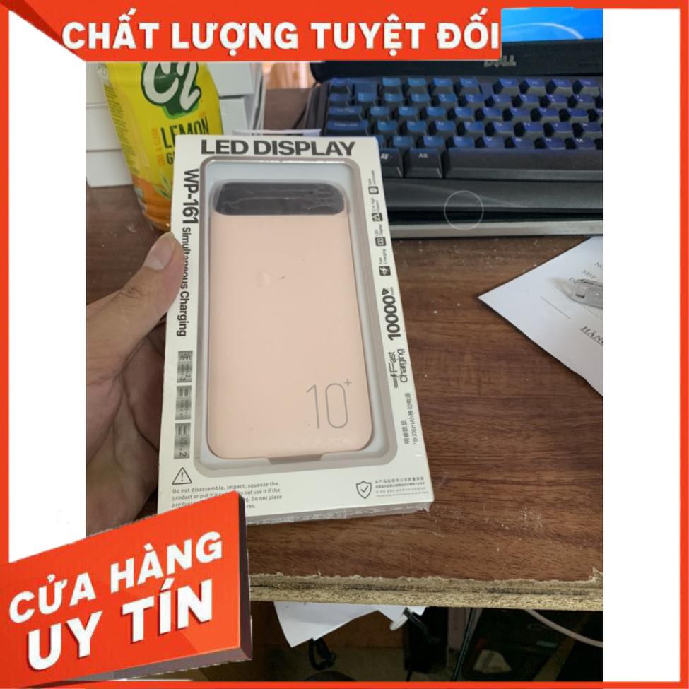 Sạc dự phòng⚡️CHÍNH HÃNG⚡️WK WP-161 10000mAh chính hãng | BigBuy360 - bigbuy360.vn