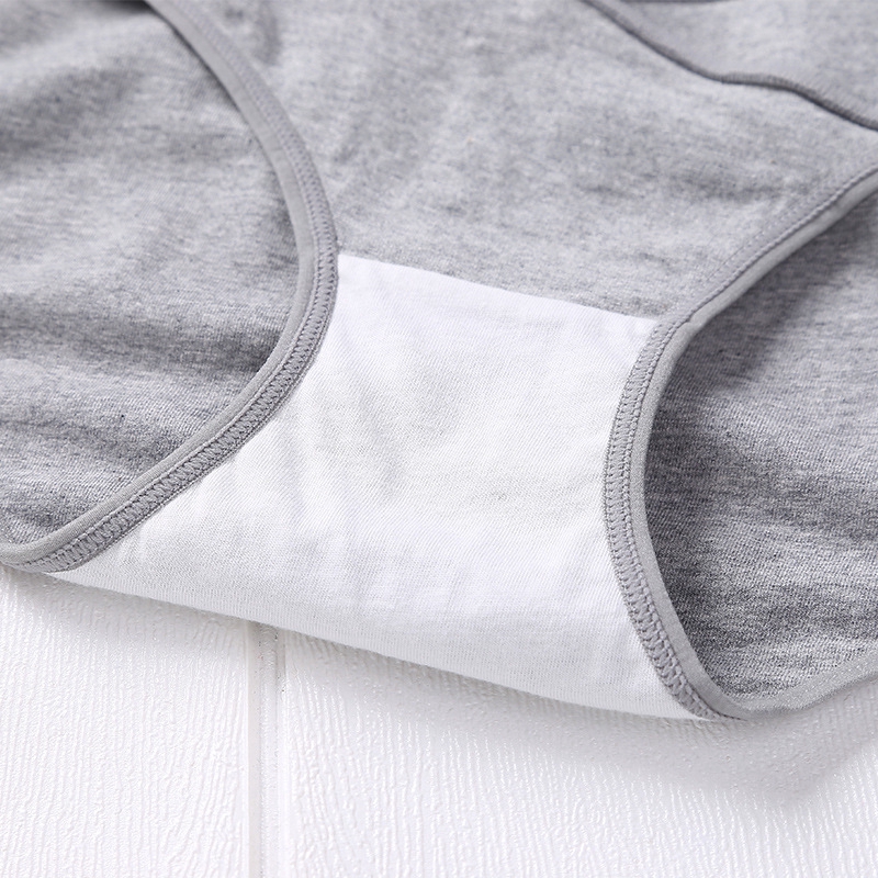 Bộ 4 quần lót cạp chéo cotton kháng khuẩn co giãn cho mẹ bầu cỡ 43-85kg