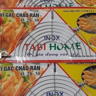 Vỉ gác chảo inox TABI HOME