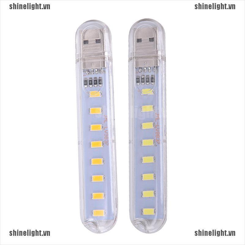 Đèn Ngủ led Mini 5V 8 Cổng USB Chất Lượng Cao