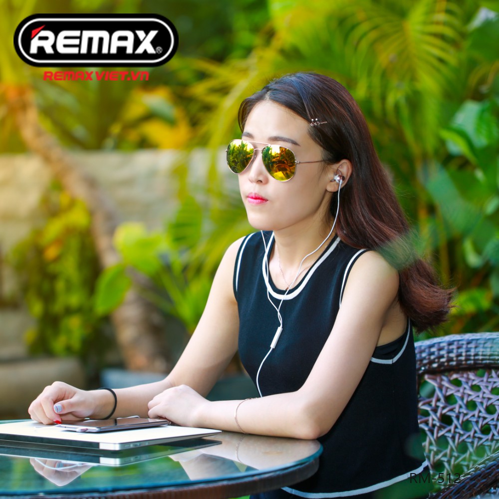 Tai nghe nhét tai Remax Rm512 bảo hành 12 tháng