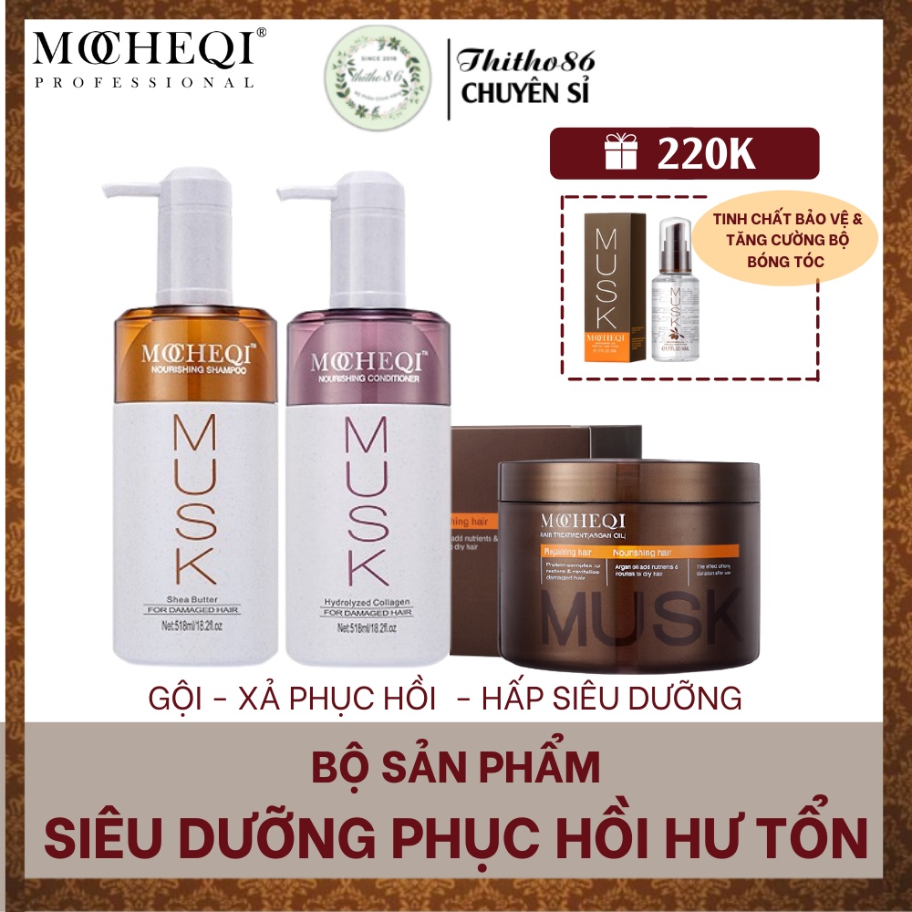 Bộ Sản Phẩm Siêu Dưỡng Phục Hồi MOCHEQI MUSK