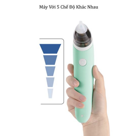 [Haobaby Shop] Máy hút mũi điện cho bé LITTLE BEES pin điện, dụng cụ vệ sinh mũi tự động cho bé sơ sinh