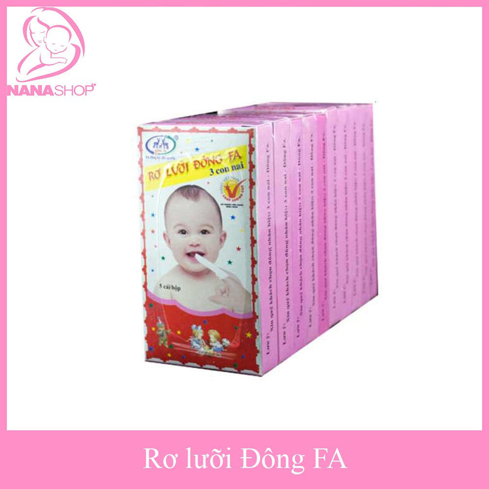 5 hộp / 10 hộp rơ lưỡi ĐÔNG FA ( 1 hộp 5 cái )