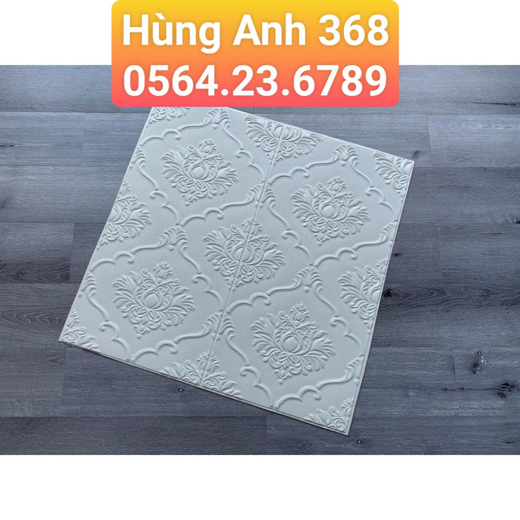 (RẺ NHẤT THỊ TRƯỜNG ) XỐP DÁN TƯỜNG TÂN CỔ ĐIỂN 7 HÀNG CAO CẤP, KT 70 X 70CM | BigBuy360 - bigbuy360.vn