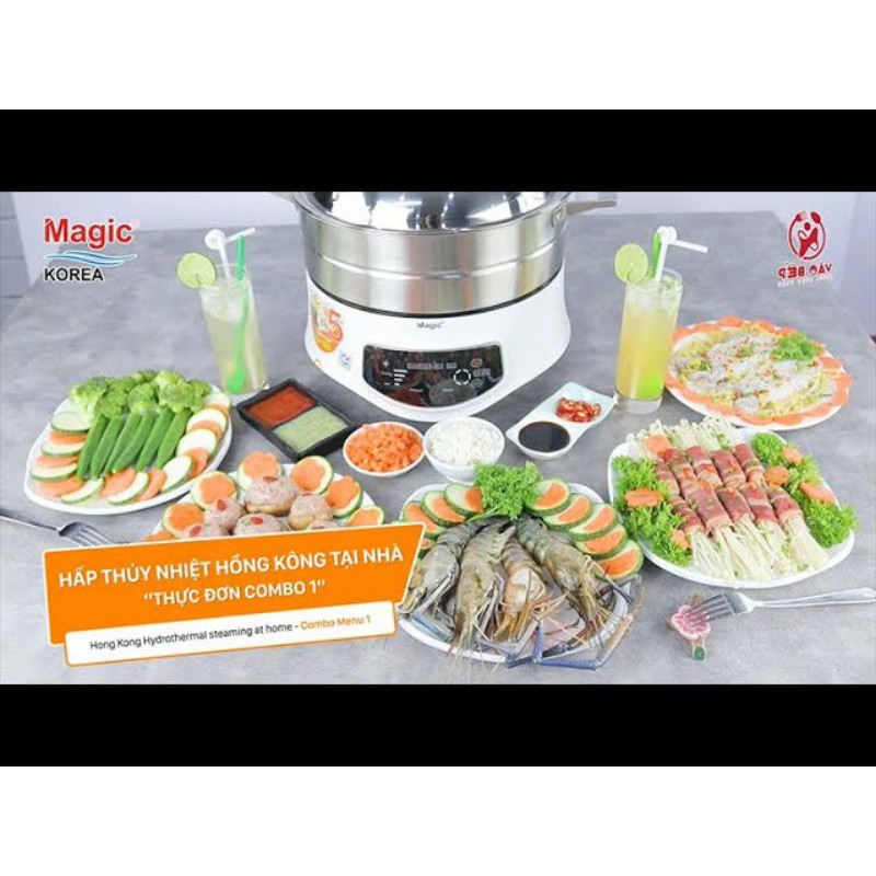 *XẢ KHO* NỒI HẤP THỦY NHIỆT MAGIC A-67 - DUNG TÍCH 6 lít