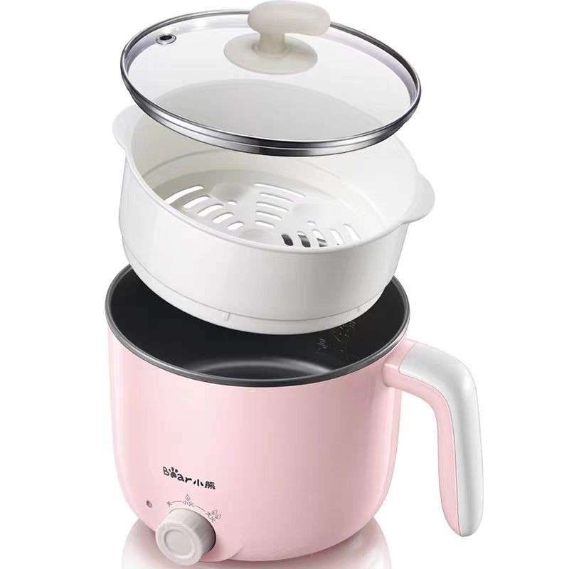 🔥 NỒI CƠM MINI CHỐNG DÍNH ĐA CHỨC NĂNG 1.2L BEAR CHÍNH HÃNG