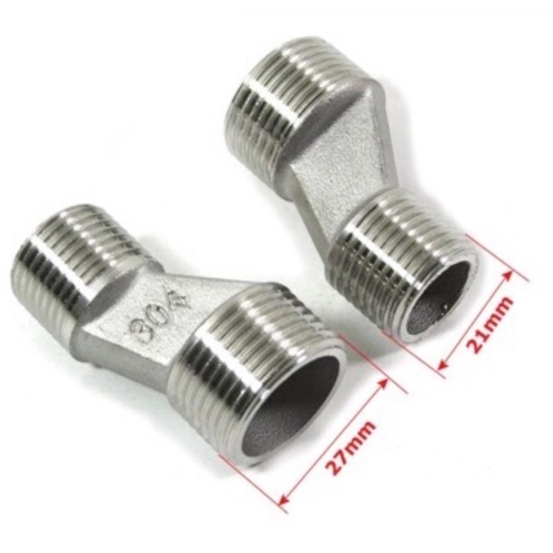 Cặp chân quỳ chữ Z để gắn vào củ sen nóng lạnh dẫn nước từ ống nước âm tường đến củ sen inox 304 không han gỉ