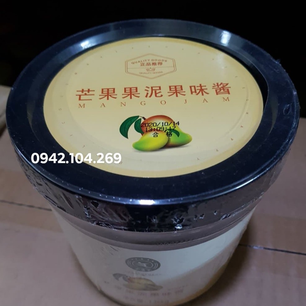 Mứt Sauce/ Sốt Xoài NGƯỜI XANH CHẠY hộp 1,36kg CHUẨN CỰC NGON