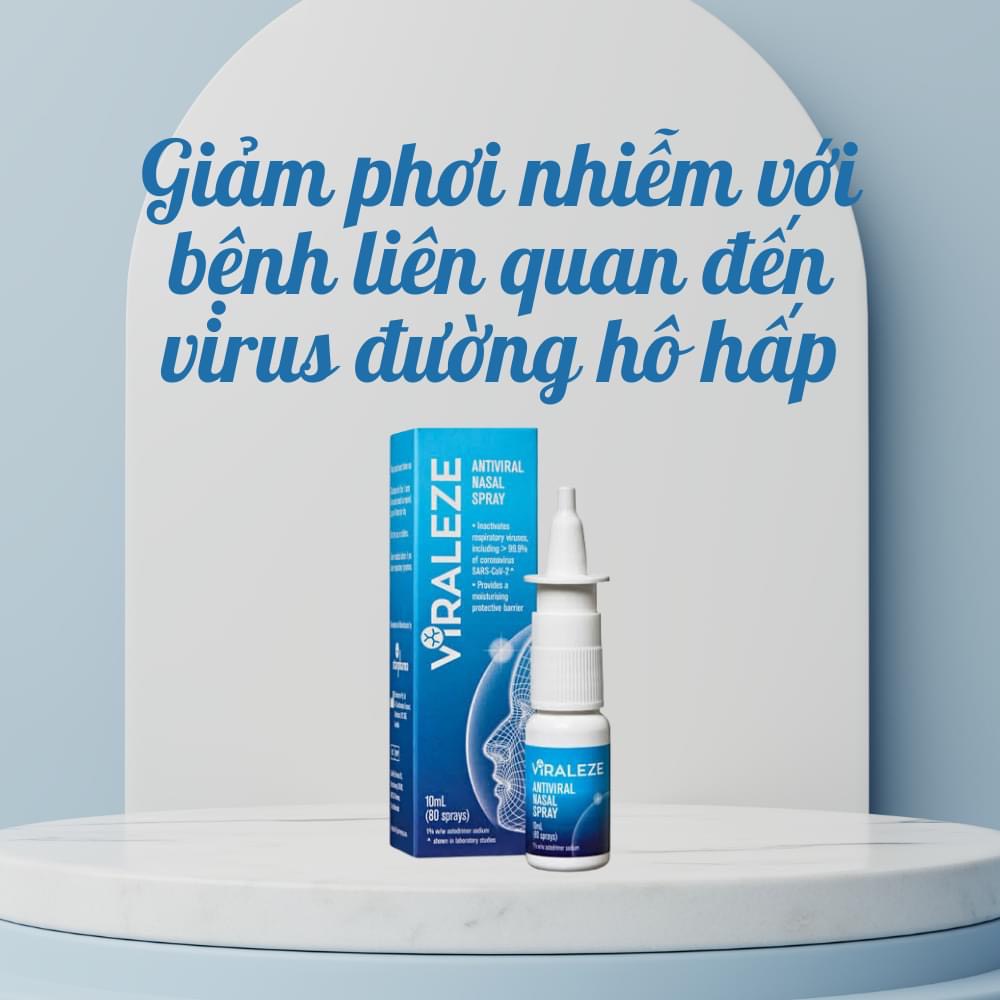 Xịt Mũi Kháng Khuẩn Viraleze- Lọ 10ml