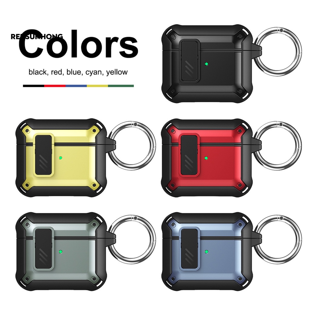 Vỏ Bảo Vệ Hộp Sạc Tai Nghe Chống Rơi Dễ Lắp Đặt