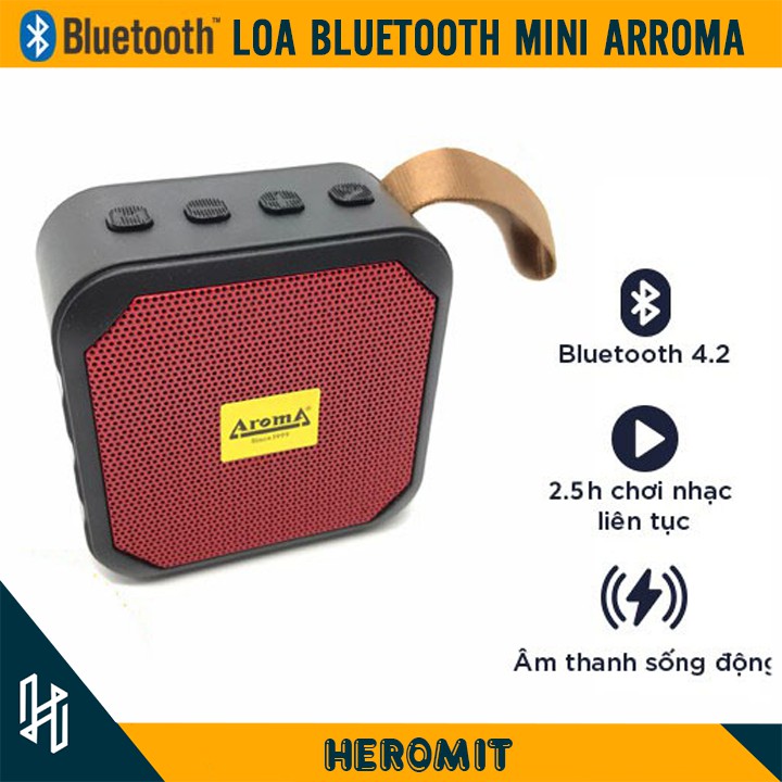 Loa bluetooth mini cầm tay Aroma Studio 12