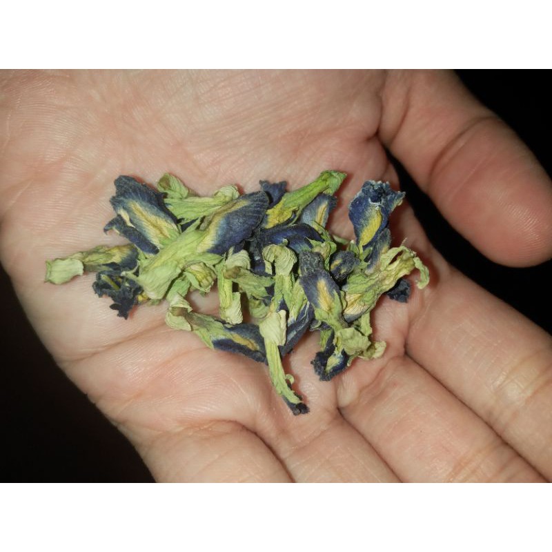 100 gram trà hoa đậu biếc nhà trông (Nhà trồng) An toàn không hóa chất,chất bảo quản,phân bón hóa học