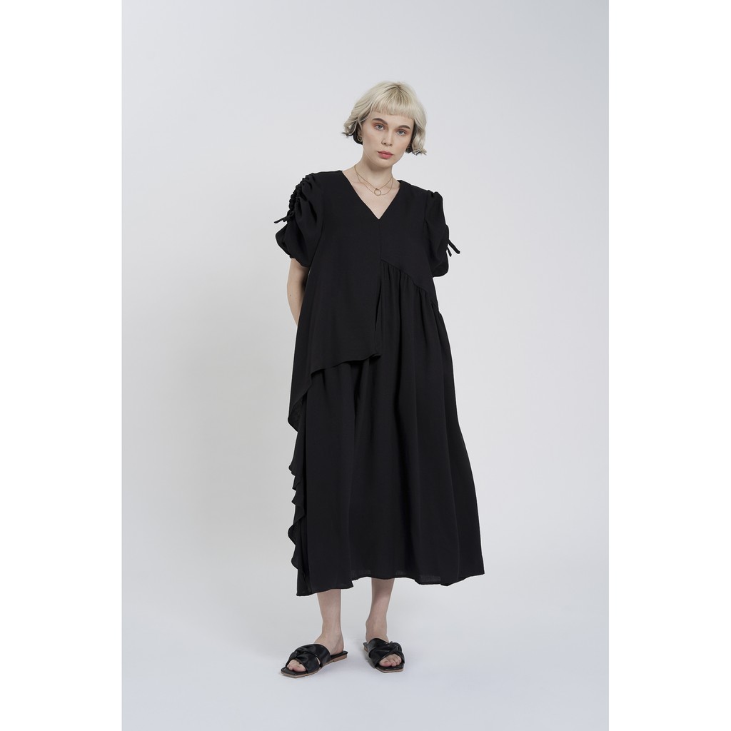 KHÂU BY CQ- Đầm Linen Solina