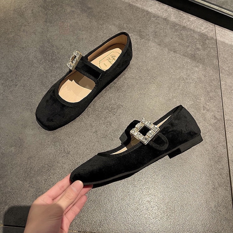 Giày Mary Jane quai ngang vintage hàng QC cao cấp EG01  ELISA STORE