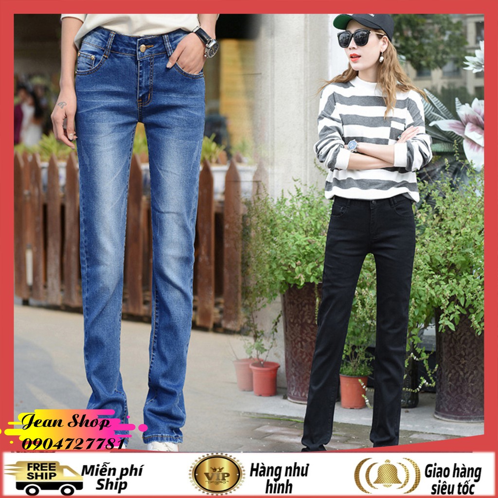 Quần bò nữ giá rẻ 🍎FREE SHIP🍎 Quần ống bó thời trang cao cấp [quần ống bó] Q17 | BigBuy360 - bigbuy360.vn