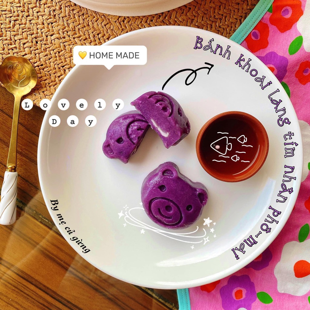 Khuôn làm cơm nắm hình thỏ và gấu Nhật Bản