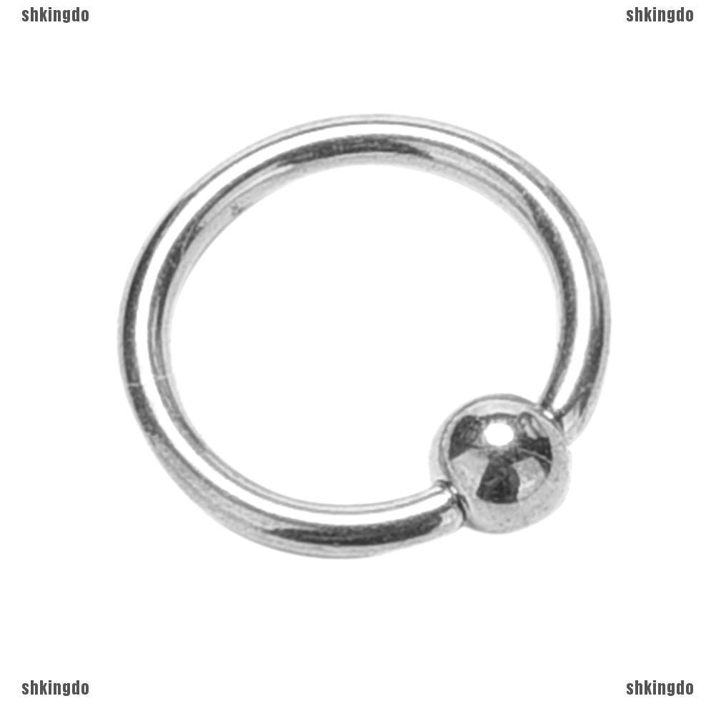 Khuyên mũi kiểu dáng tròn đơn giản thời trang cá tính