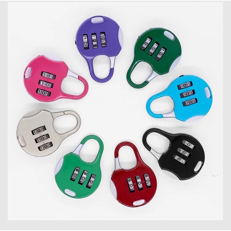 Ổ Khóa Mini Vali 3 Số