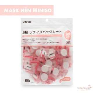 10 Viên mặt nạ nén MINISO