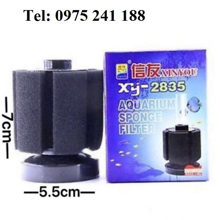 Lọc sủi vi sinh XY-2835, XY-2836, lọc bể cá