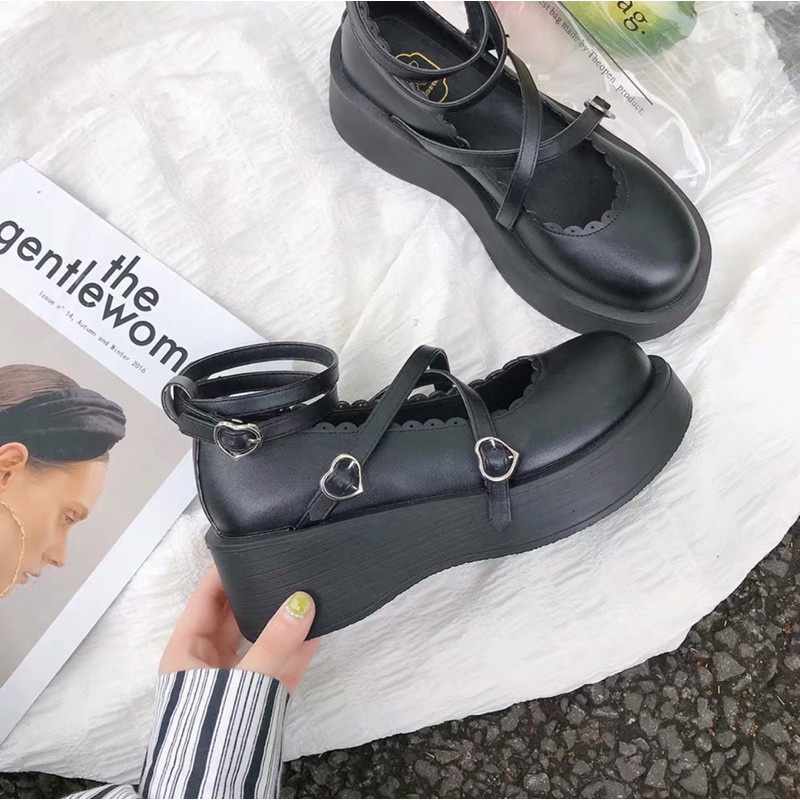 [LNHBO - ORDET] Giày oxford đế cao phối dây (Ảnh thật ở cuối) | BigBuy360 - bigbuy360.vn