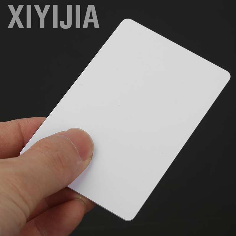 Xiyijia 10Pcs NFC Contactless Smart White Card Tag S50 IC 13.56MHz RFID Readable Access | BigBuy360 - bigbuy360.vn