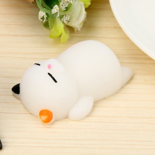 Đồ chơi đàn hồi hình mèo Mochi giúp giảm căng thẳng shop squishy
