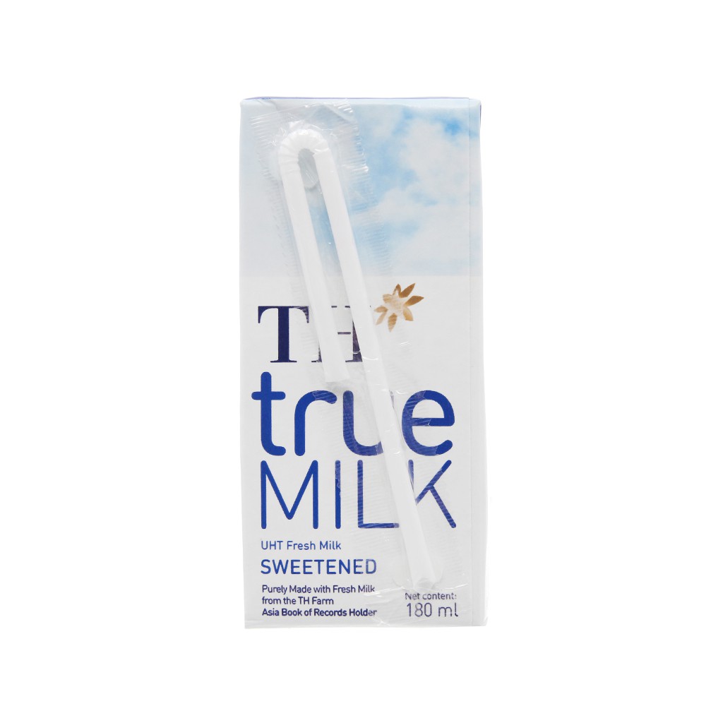 Thùng 48 hộp sữa tươi tiệt trùng có đường TH true MILK 180ml