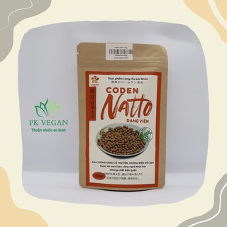 Đậu Tương Vàng Cổ Truyền Coden Natto Dạng Viên Lên Men Theo Công Nghệ Nhật Bản Hỗ Trợ Sức Khỏe Gói 100g